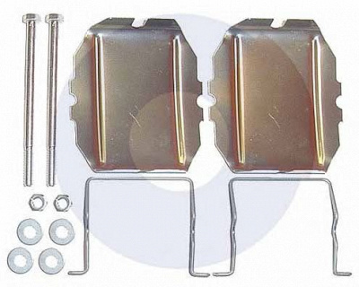 CARRAB BRAKE PARTS 2122 -  Комплектующие, колодки дискового тормоза